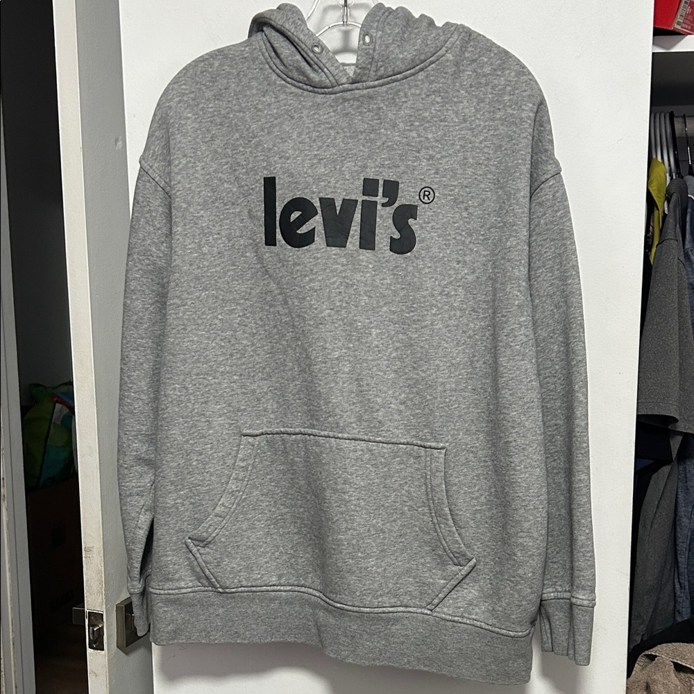Levi's Classic Gray Hoodie for Men